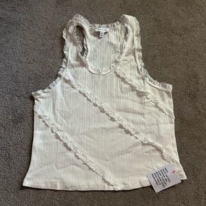 Topshop Lace Tank Top